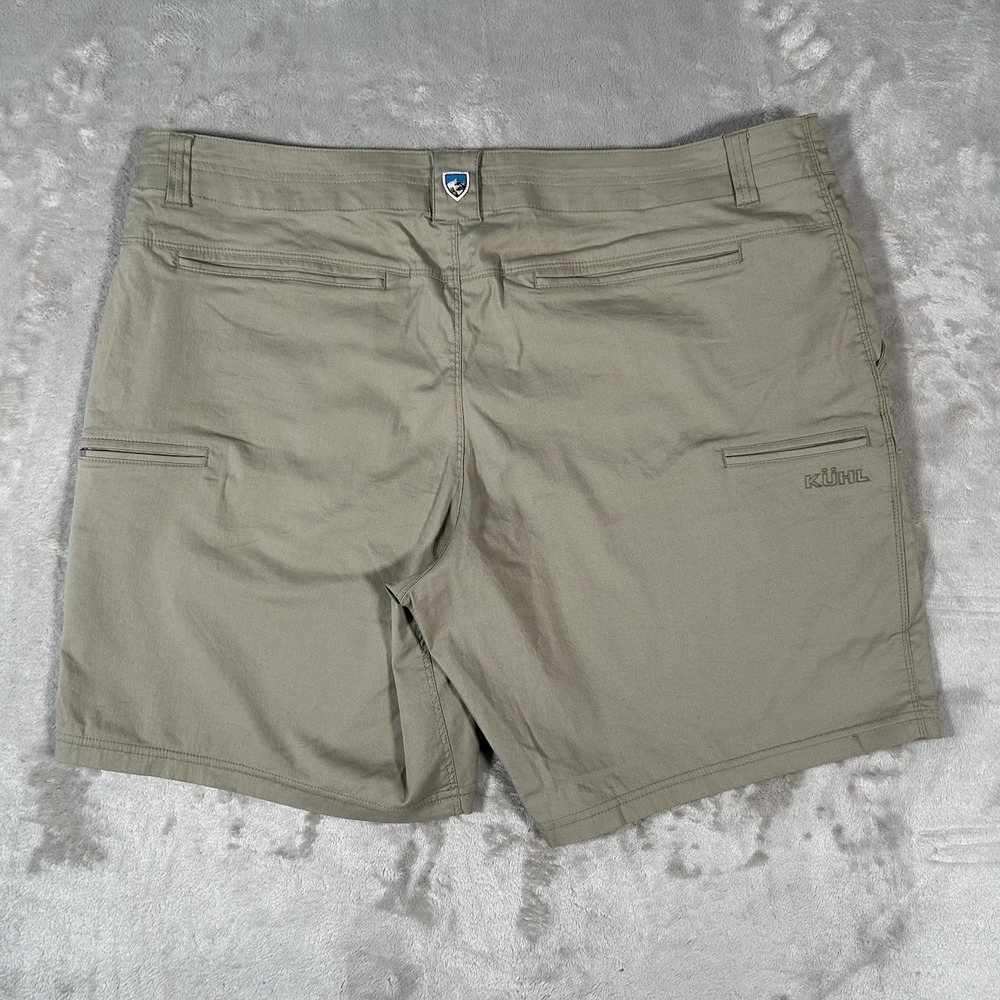 Kuhl Resistor Lite Shorts Men 40 Beige Straight Hiking Outdoors Climbing Stretch - Picture 5 of 16